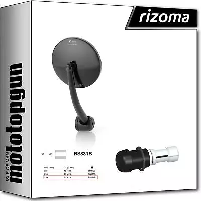 Rizoma Bs192b Mirror End Mount Left Universal Ø245(21>23) Suzuki • $202.03